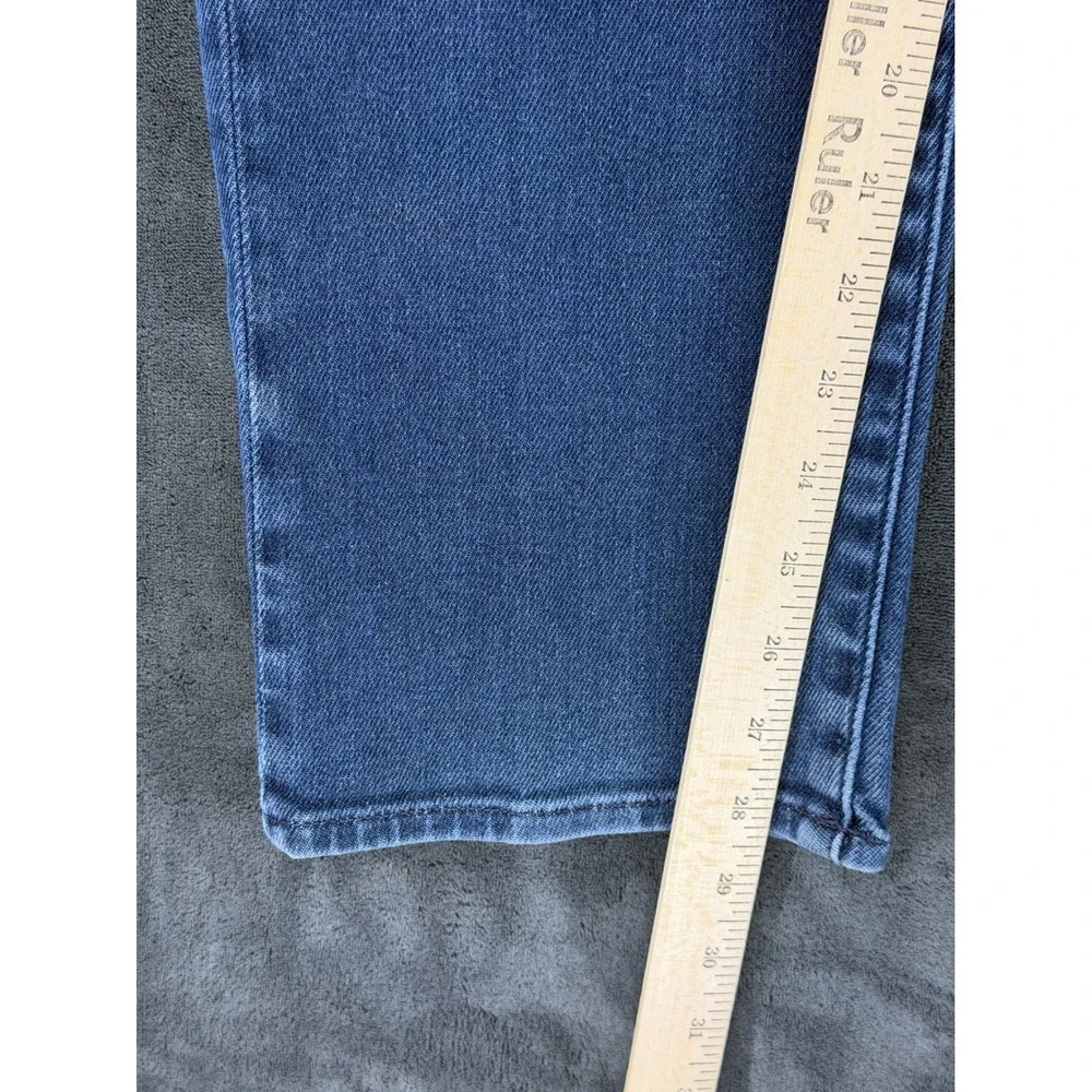 Banana Republic Traveler Slim Jeans Mens 35x30 Blue Medium Wash‎ Stretch Denim
